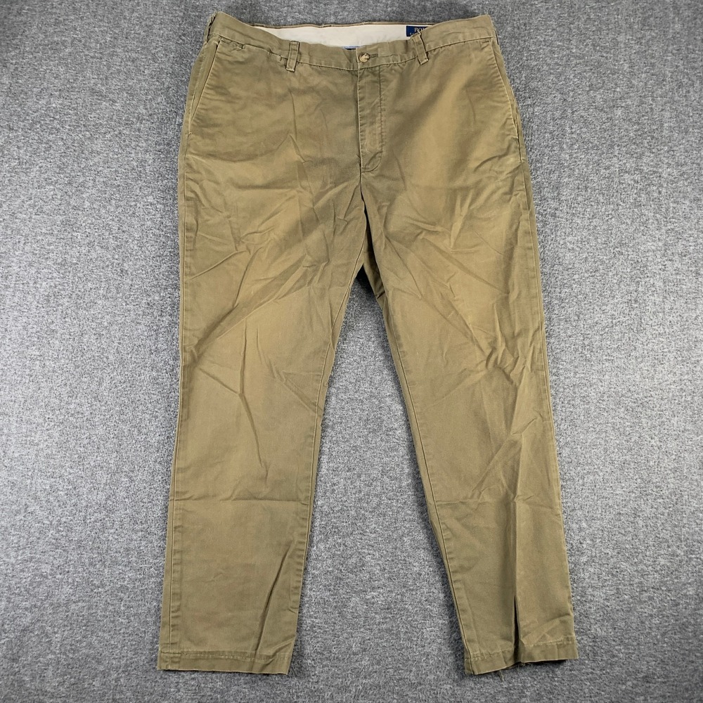 Polo Ralph Lauren Chino Pants Men 38x28 Slim Stretch Twill Cotton